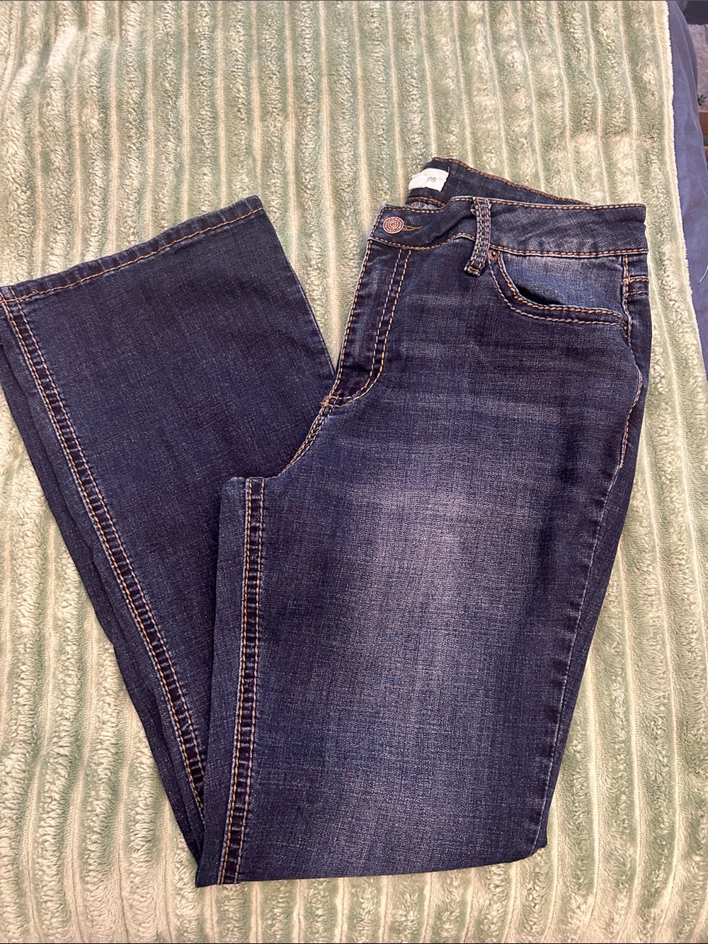 Maurices Dark Blue Boot Cut Jeans 16R